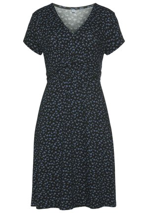 Vestito di maglina - black