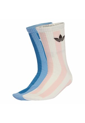 STRIPED 2P - Sokken - sandy pink   off white   dusky ink   ambient sky