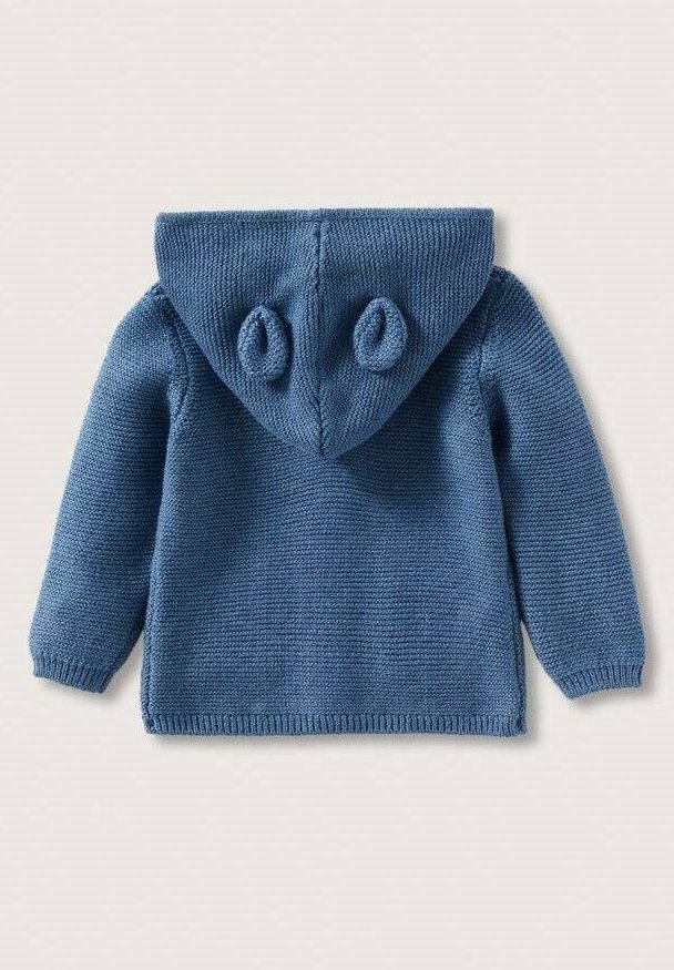 Kinder Pullover | Mango Kids EARS Strickjacke blau/dunkelblau - VZ43940 Kinder Pullover | Mango Kids EARS Strickjacke blau/dunkelblau - VZ43940