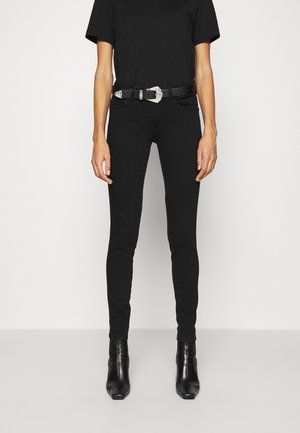 Vaqueros pitillo - black denim