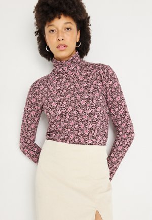 BISCA - Topper langermet - chocolate brown