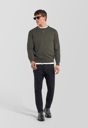 GAS, ARLO ROUND W. 3653 - SWEATER - Felpa - army green