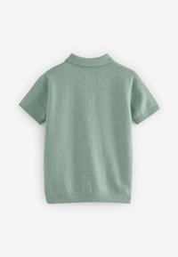 Next SHORT SLEEVED BUBBLE TEXTURE-REGULAR FIT - Polosärk - minerals