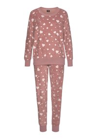 Unselected, altrosa weiß allover gemustert