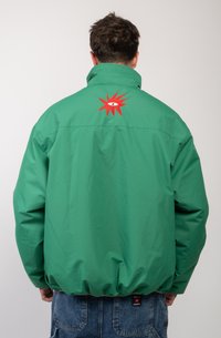 Kaotiko KANGAROO TRICKY LOVE UNISEX - Jachetă de vânt - green