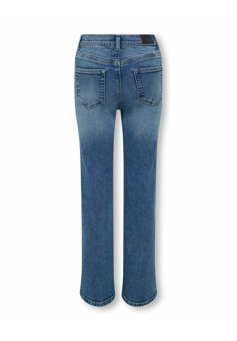 ONLY GIRLS KOGJUICY Straight leg jeans medium blue denim/blue