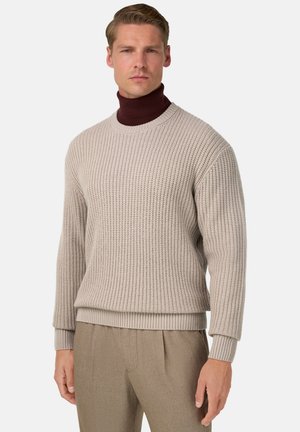 CREW NECK - Neule - sand