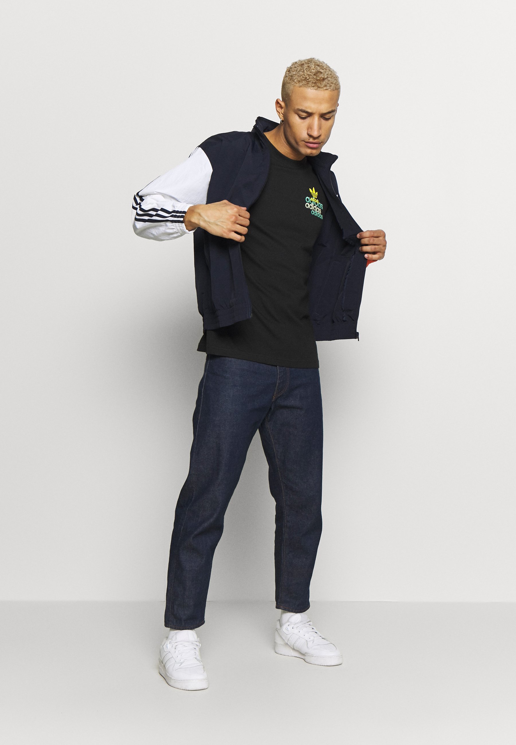 adidas Originals SHADOW Lett jakke dark blue Zalando.no adidas Originals SHADOW Lett jakke dark blue Zalando.no