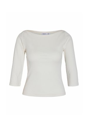Noisy May, 3/4 SLEEVED BLOUSE NMMAYA - Maglietta a manica lunga - snow white