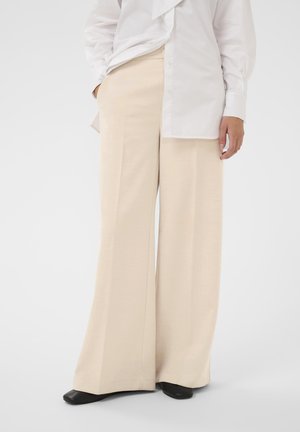 Pantalon classique - ecru