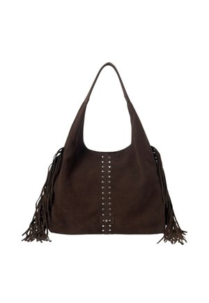 HOMBRO FLECOS - Bolso de mano - marron