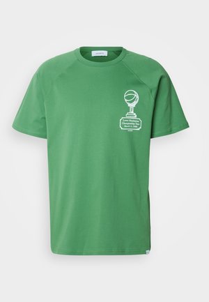 Les Deux TOURNAMENT - T-shirts print - green/white