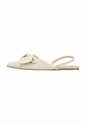 sacha, MIT SCHLEIFE - Slingback ballerina´s - beige
