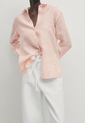 Overhemdblouse - orange