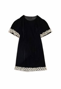 CITY VELVET - Day dress - black