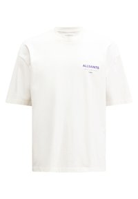 UNDERGROUND SS CREW - T-shirts med print - ashen white purple