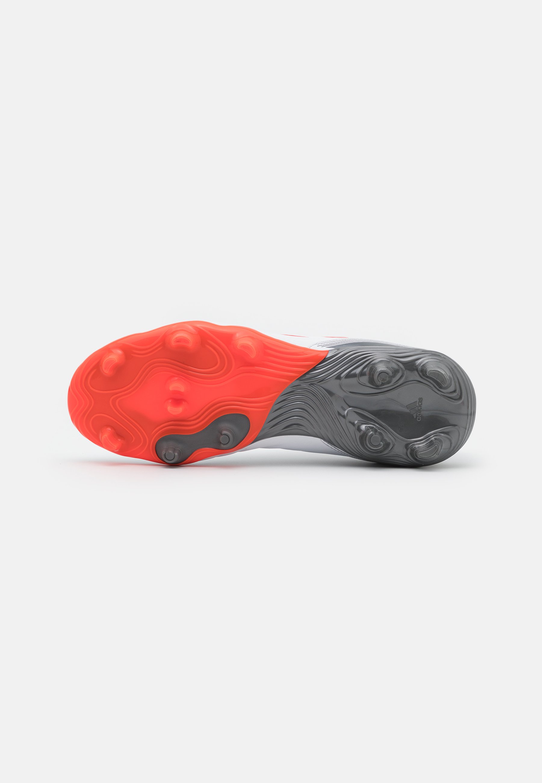 adidas Performance COPA SENSE.3 FG UNISEX - Futbolo batai su išlietais  kapliukais - footwear white/solar red/iron metallic/balta - Zalando.lt