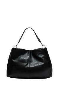 SHOULDER WITH STRAP - Ručna torba - black