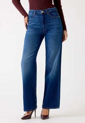 WIDE - Wide Leg - peacock wash