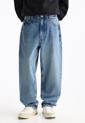 Relaxed fit jeans - blue denim