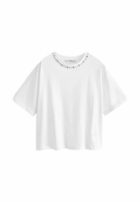 Next SHORT SLEEVE  - Triko s potiskem - white