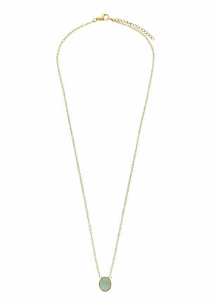 Ketting - gold-coloured green