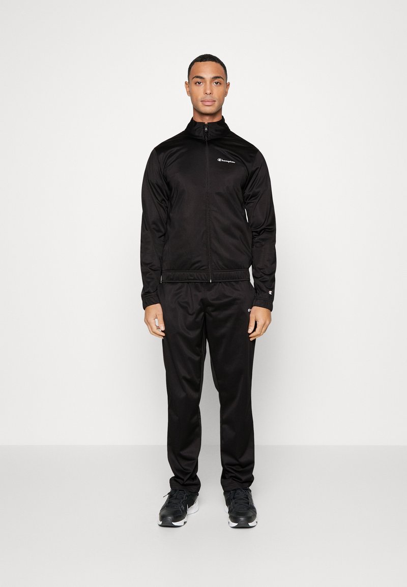 Champion TRACKSUIT SET Tracksuit black Zalando.co.uk