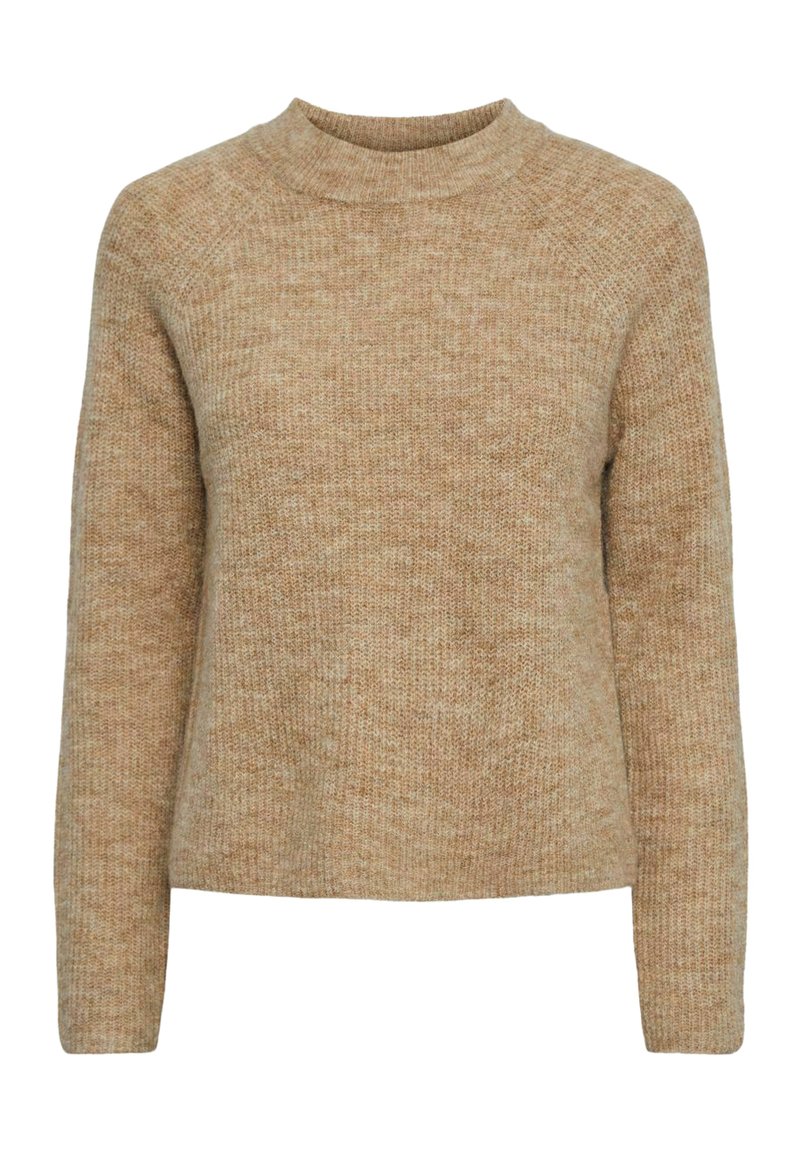 Pieces Trui gemêleerd bruin Pieces Trui gemêleerd bruin