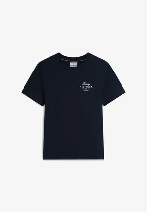 Tommy Hilfiger, - T-shirt z nadrukiem
