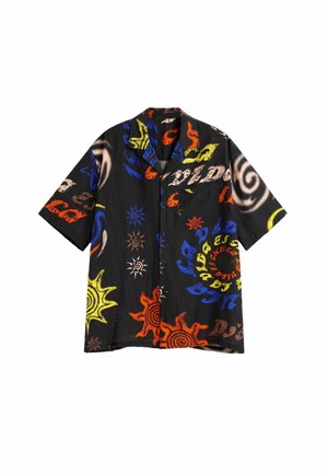 Desigual, TRIBAL PRINTED SHIRT - Camisa - blue