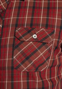 Jan Vanderstorm KURZARM EMYLS - Shirt - rot kariert