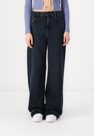 DECK HIGH LOOSE - Relaxed fit -farkut - worn in deep space
