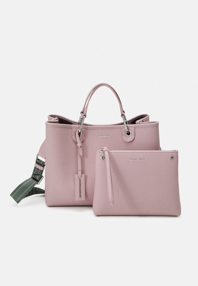 Emporio Armani MYEA BORSA SET - Pirkinių krepšys - ortensia/urban chic - hortensia/urban chic