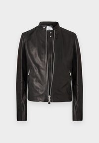 REIER - Veste en cuir - black