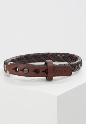 Fossil BRASS  - Pulsera - dunkelbraun