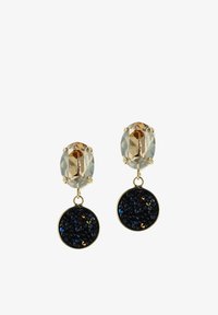 Niet geselecteerd, gold tone and black