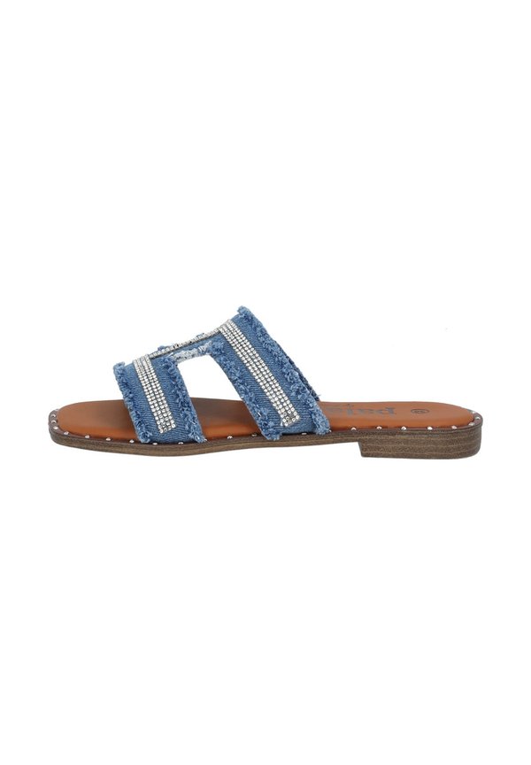 OTINA - Pantolette flach - blau jeans