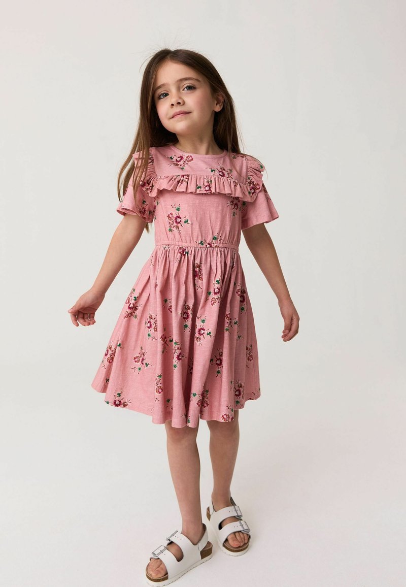 laura ashley jersey dress Laura Ashley REGULAR FIT - LONG SLEEVE BUNCHED DITSY - Jersey dress - purple