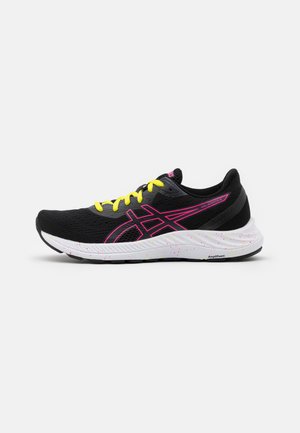 GEL EXCITE 8 - Zapatillas de running neutras - black/hot pink