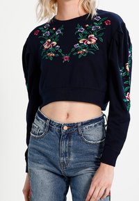 Missguided Felpa - dark blue
