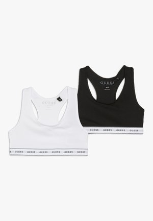 Bustier - white/black