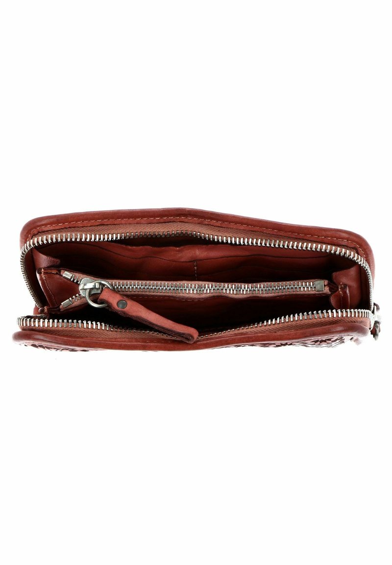 Damen Geldbörsen | Campomaggi Geldbörse mauve/rot - RF49230 Damen Geldbörsen | Campomaggi Geldbörse mauve/rot - RF49230