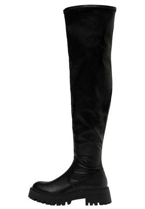 Botas con plataforma - black