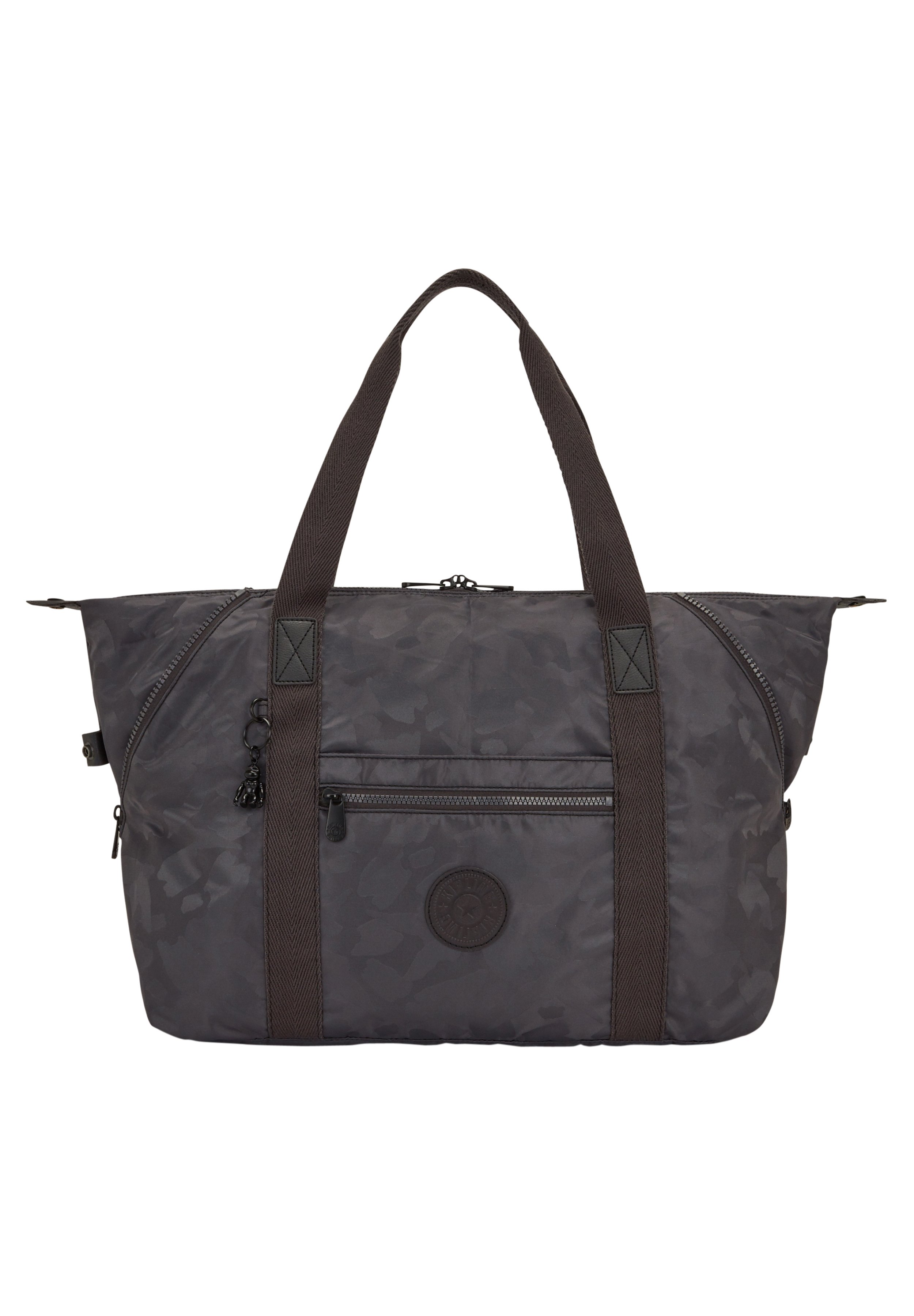 Kipling ART M - Bolso shopping - charcoal jacquard/gris oscuro - Zalando.es