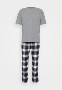 Hollister Crew T-Shirt Flannel Pajama Pants Set Pigiama
