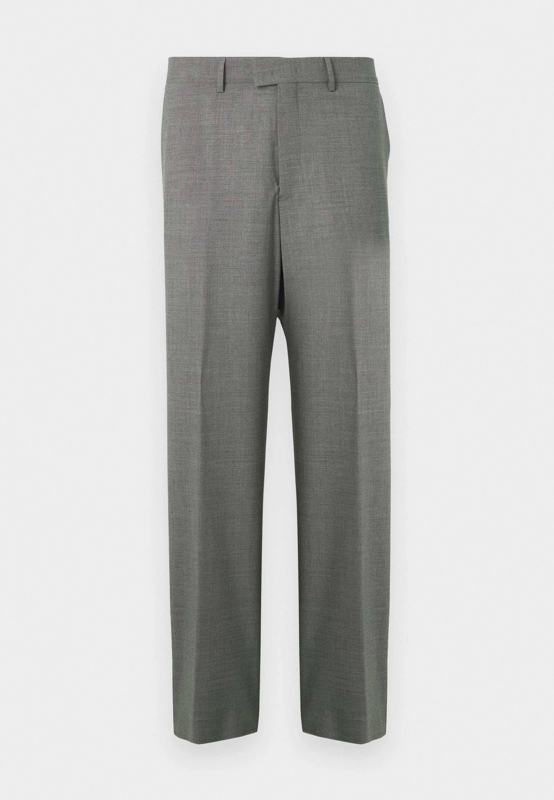 Emporio Armani TROUSER - Trousers - medium grey melange/grey