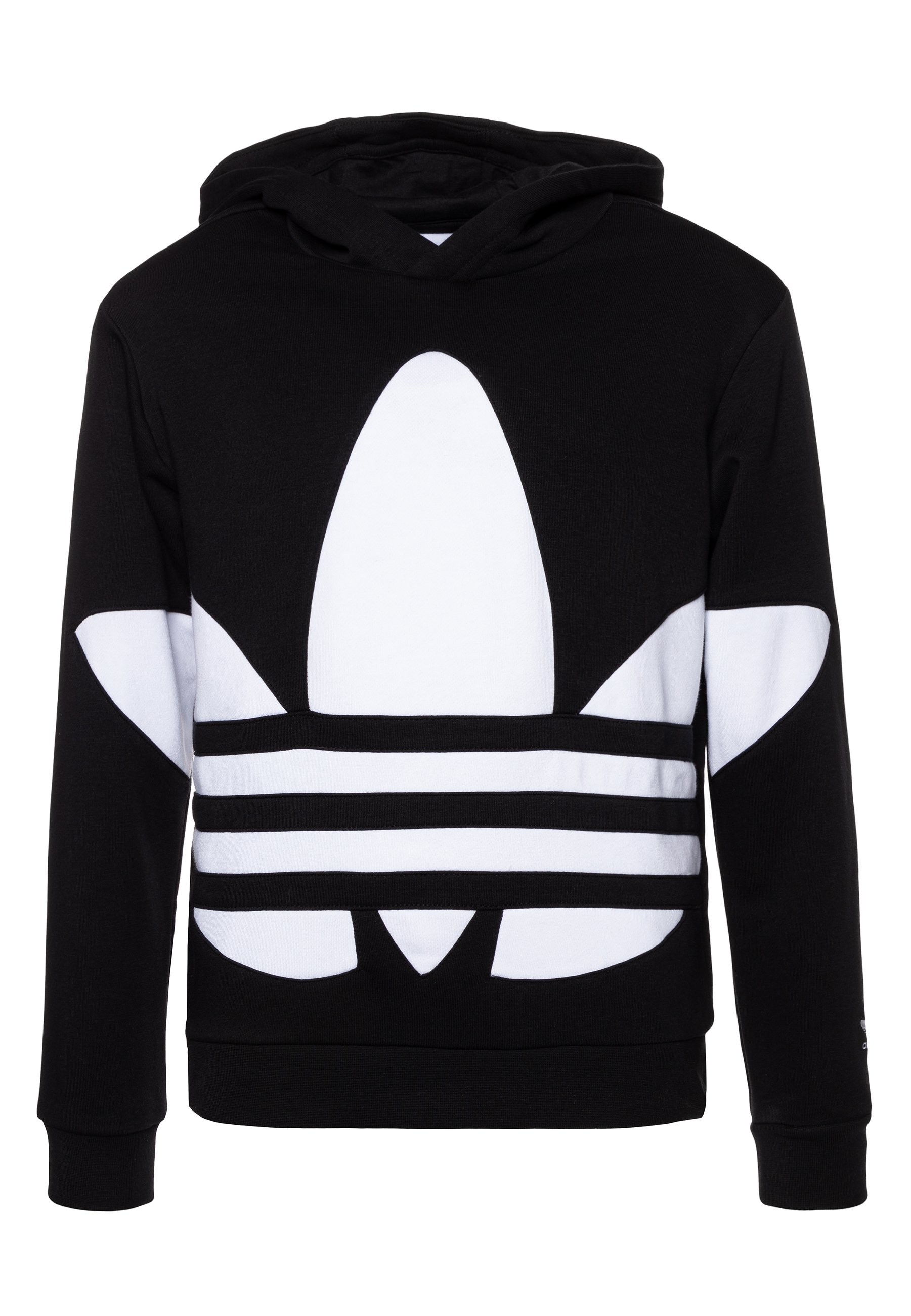 adidas Originals TREFOIL HOOD Kapuzenpullover black adidas Originals TREFOIL HOODIE Kapuzenpullover black
