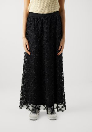 ONLROSITA SKIRT - Maksi svārki - black