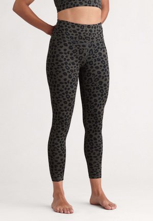 Hey Honey, HEY HONEY LEGGINGS CLASSIC CROPPED - Leggings - dark green
