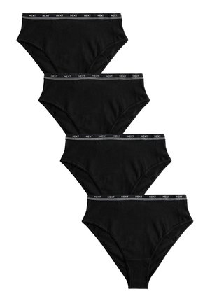 Next RICH LOGO KNICKERS 4 PACK - Slip - black with black logo